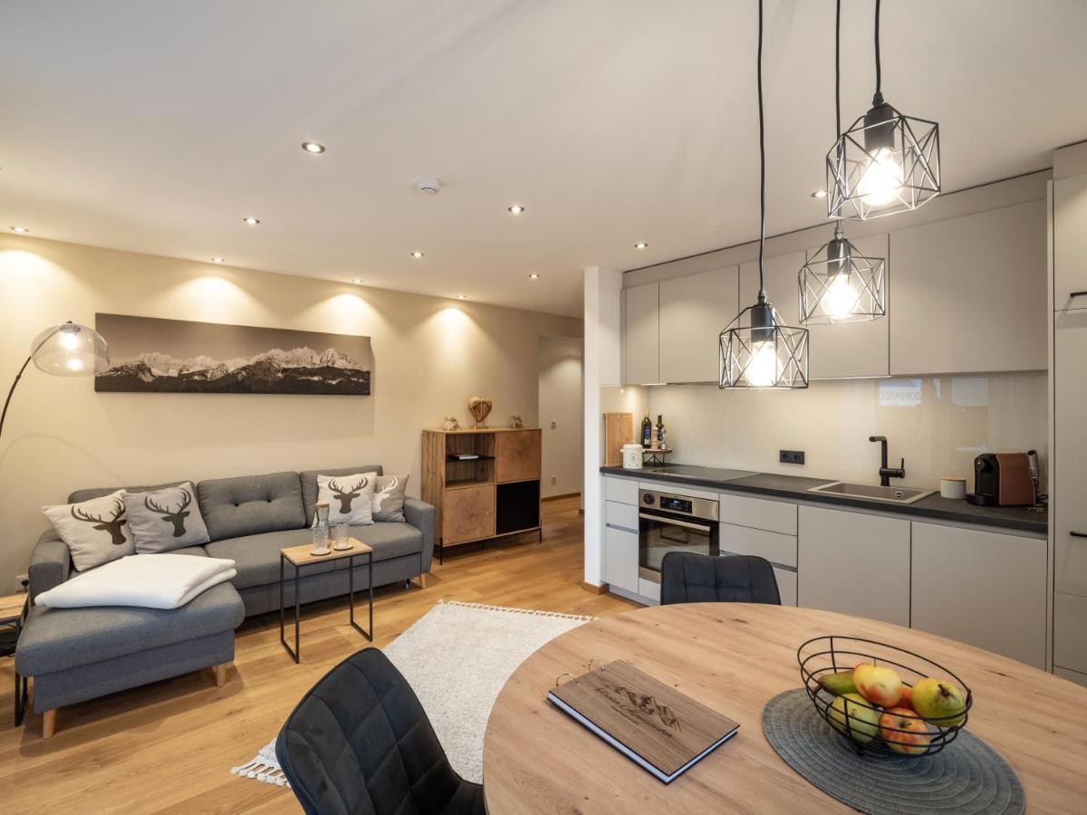 Ferienwohnung "Tiroler Alpenzauber" Санкт-Йоганн Экстерьер фото